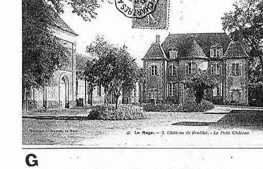 Ville de MAGE(LE) Carte postale ancienne