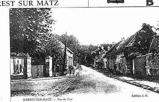 Ville de MARESTSURMATZ Carte postale ancienne