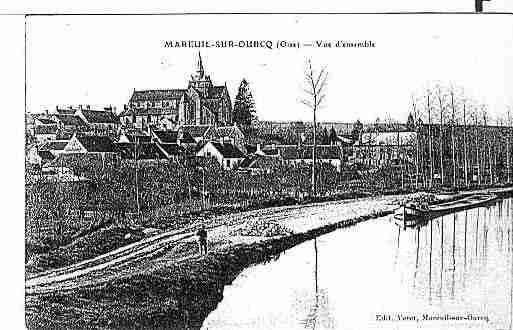 Ville de MAREUILSUROURCQ Carte postale ancienne