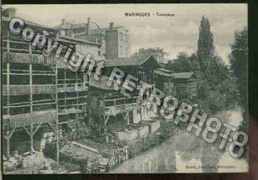 Ville de MARINGUES Carte postale ancienne