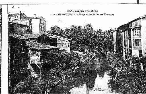 Ville de MARINGUES Carte postale ancienne