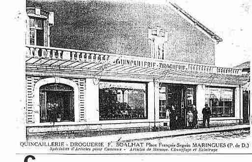 Ville de MARINGUES Carte postale ancienne