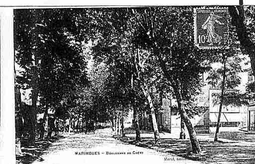 Ville de MARINGUES Carte postale ancienne
