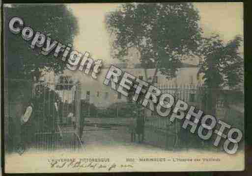 Ville de MARINGUES Carte postale ancienne