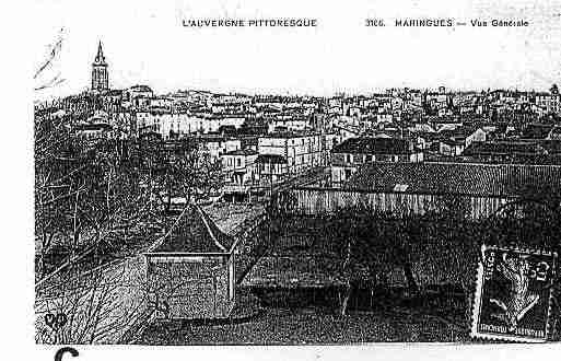 Ville de MARINGUES Carte postale ancienne