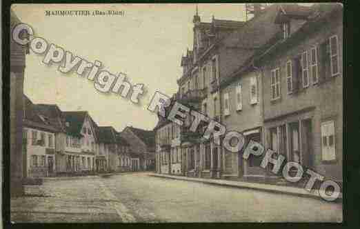 Ville de MARMOUTIER Carte postale ancienne