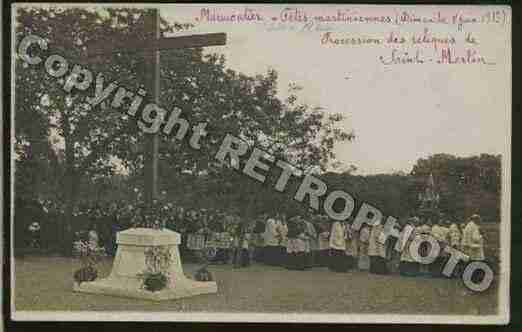 Ville de MARMOUTIER Carte postale ancienne