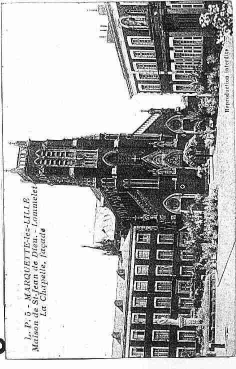 Ville de MARQUETTELEZLILLE Carte postale ancienne Ville de MARQUETTELEZLILLE Carte postale ancienne