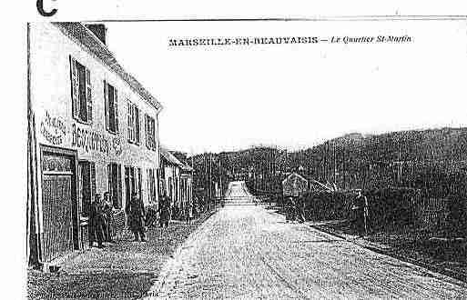 Ville de MARSEILLEENBEAUVAISISLEPETIT Carte postale ancienne