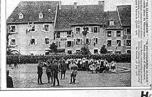 Ville de MASEVAUX Carte postale ancienne