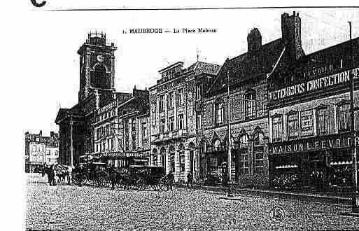 Ville de MAUBEUGE Carte postale ancienne