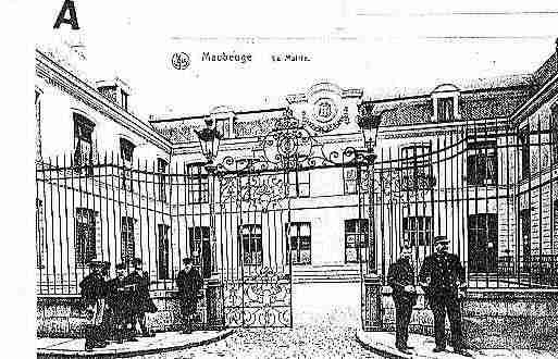 Ville de MAUBEUGE Carte postale ancienne
