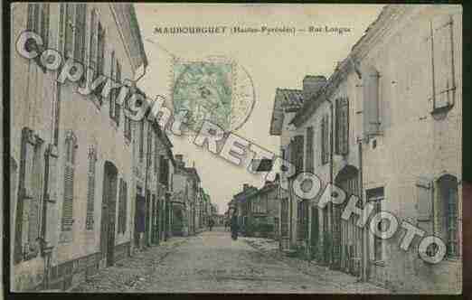 Ville de MAUBOURGUET Carte postale ancienne