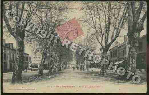 Ville de MAUBOURGUET Carte postale ancienne