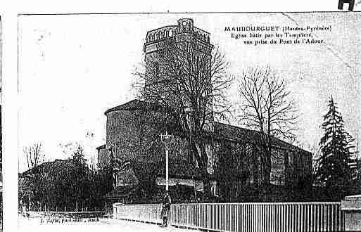 Ville de MAUBOURGUET Carte postale ancienne