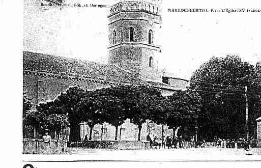 Ville de MAUBOURGUET Carte postale ancienne