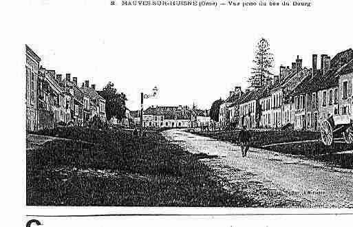 Ville de MAUVESSURHUISNE Carte postale ancienne