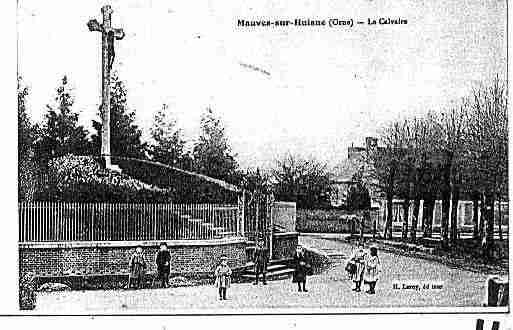 Ville de MAUVESSURHUISNE Carte postale ancienne