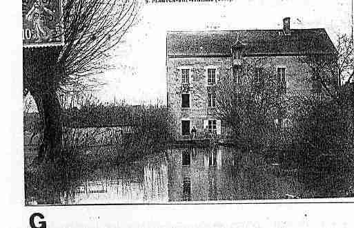 Ville de MAUVESSURHUISNE Carte postale ancienne