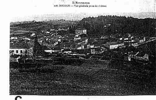 Ville de MAUZUN Carte postale ancienne