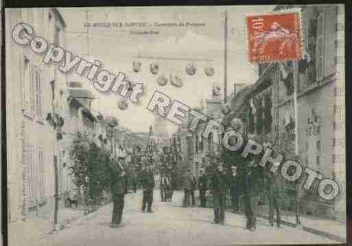 Ville de MELESURSARTHE(LE) Carte postale ancienne