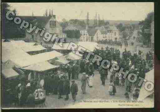 Ville de MELESURSARTHE(LE) Carte postale ancienne