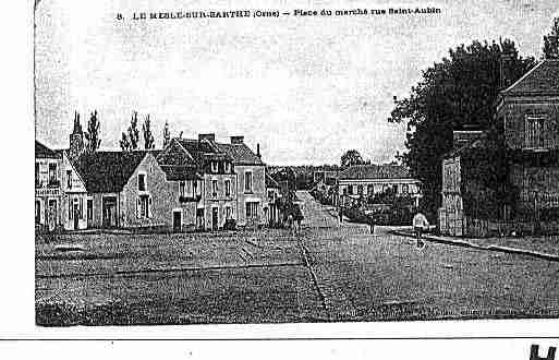 Ville de MELESURSARTHE(LE) Carte postale ancienne