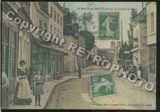 Ville de MELESURSARTHE(LE) Carte postale ancienne