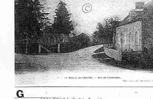 Ville de MELESURSARTHE(LE) Carte postale ancienne