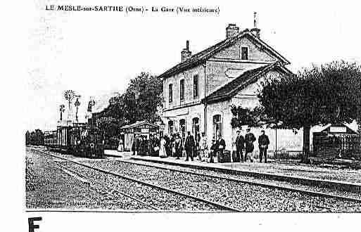 Ville de MELESURSARTHE(LE) Carte postale ancienne