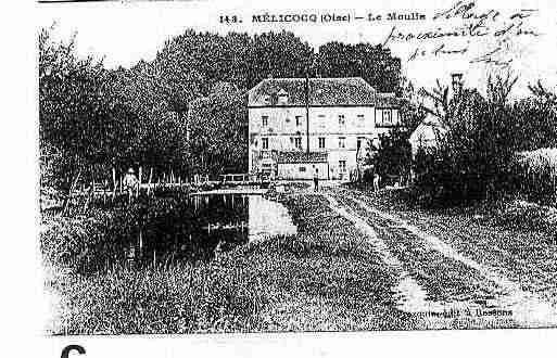 Ville de MELICOCQ Carte postale ancienne