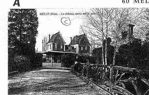 Ville de MELLO Carte postale ancienne Ville de MELLO Carte postale ancienne