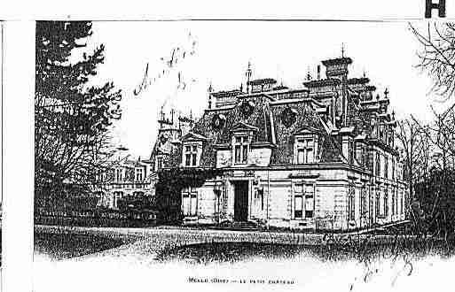 Ville de MELLO Carte postale ancienne