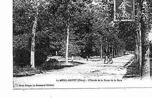 Ville de MENILBROUT(LE) Carte postale ancienne