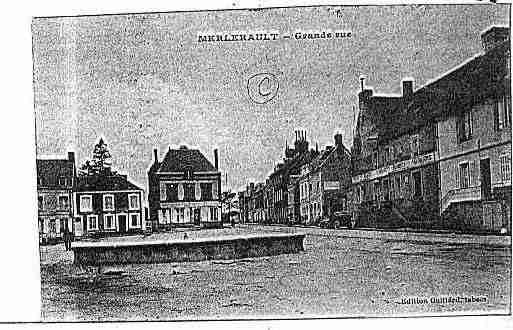 Ville de MERLERAULT(LE) Carte postale ancienne