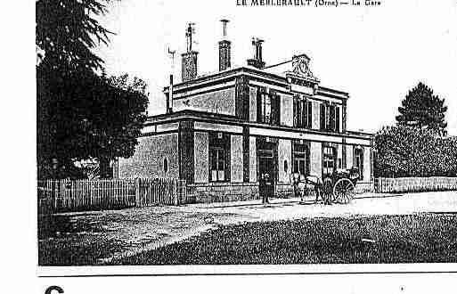 Ville de MERLERAULT(LE) Carte postale ancienne