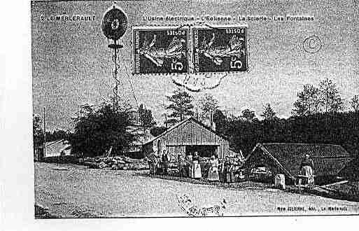 Ville de MERLERAULT(LE) Carte postale ancienne