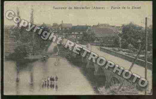 Ville de MERTZWILLER Carte postale ancienne