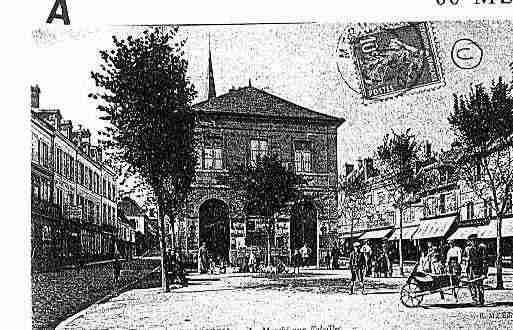 Ville de MERU Carte postale ancienne