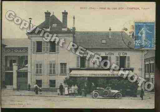 Ville de MERU Carte postale ancienne