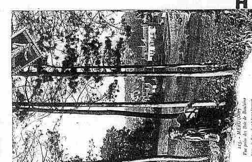Ville de MERU Carte postale ancienne
