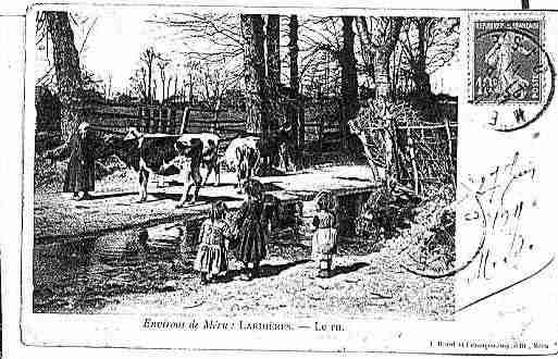 Ville de MERU Carte postale ancienne