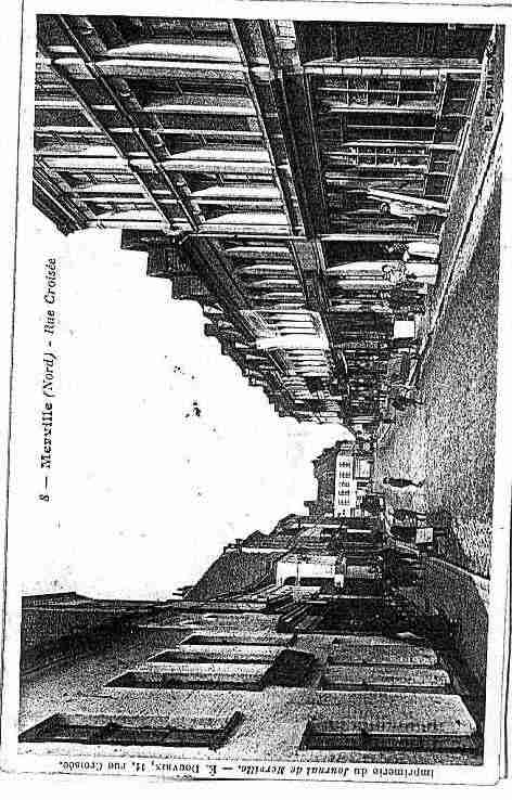 Ville de MERVILLE Carte postale ancienne