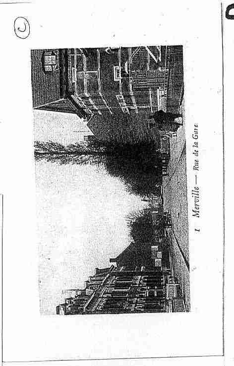 Ville de MERVILLE Carte postale ancienne
