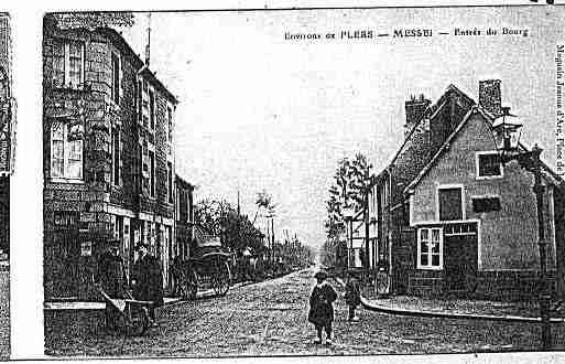 Ville de MESSEI Carte postale ancienne