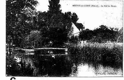 Ville de MESVESSURLOIRE Carte postale ancienne