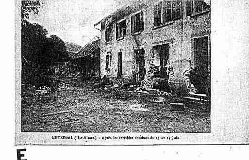 Ville de METZERAL Carte postale ancienne