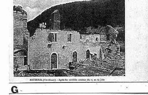 Ville de METZERAL Carte postale ancienne