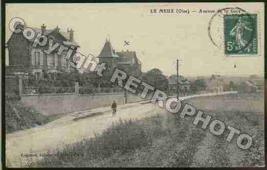 Ville de MEUX(LE) Carte postale ancienne