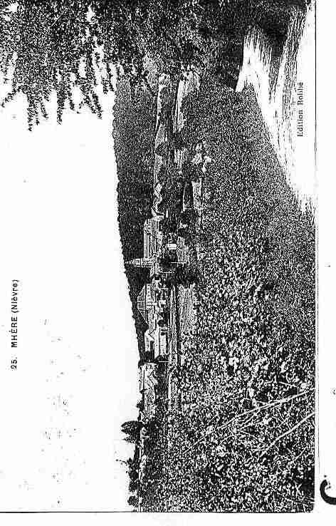 Ville de MHERE Carte postale ancienne